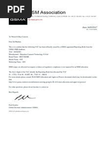 GSMA IMEI Certificates-1