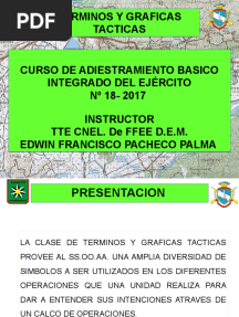 Terminos y Graficas Tacticcas