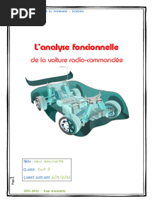 Analyse Fonctionnelle Voiture
