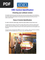 CNC Control Identification