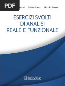 Esercizi Svolti Di Analisi Real - Matteo Muratori, Fabio Punzo, Nic