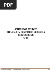C 20 5 6 Sem CSE