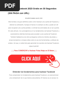 Espiar Facebook en 30 Segundos Gratis 2023