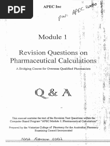 APECCalculations QA