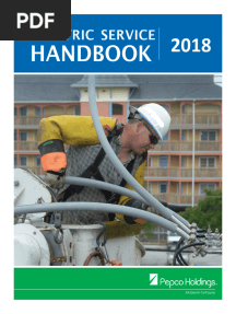 PEPCO - Electric Service Handbook 2018v2