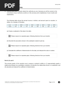 AP Classroom Unit 2 FRQ Scoring Guide