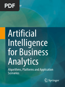 Artificial Intelligence For Business Analytics Algorithms, Platforms and Application Scenarios (Felix Weber)