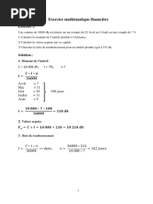 Exercice Math Fin Corrigé À Envoyé