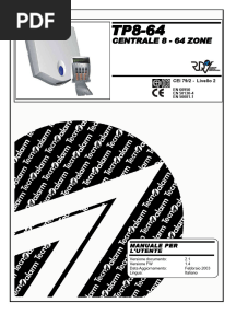 TP8 64 Manuale Utente Parte 1