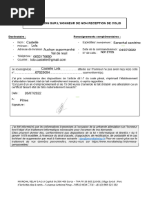Attestation Sur L'honneur.18112021
