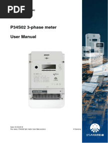 User Manual For P34S02