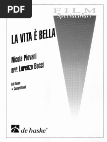 01.la Vita e Bella - Nicola Piovani Arr. Lorenzo Bocci