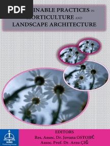 Sustainable Practices in Horticulture and Landscape Architecture
