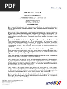 Acuerdo Ministerial Nro. MDT 2024 196 Completo
