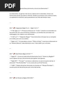 Breve historia de los Diamantes