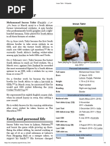 Imran Tahir - Wikipedia