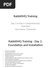 RabbitMQ_Training_Presentation