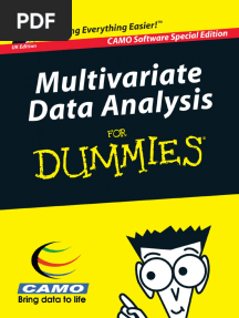 Multivariate Analysis For Dummies