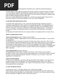 Riassunto Corso Di Diritto Pubblico - Barbera Fusaro Ed. 2008