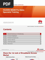 02-HUAWEI MSAN Pre-sales Specialist Training V1.0