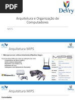 Arquitetura e Organização de Computadores - 03 