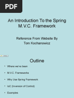 Mvc Spring Framework
