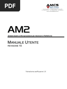 Manuale AM2 v1.11 Revisione 10