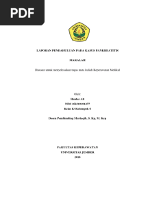 LP Pankreatitis