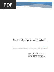 Android Operating System