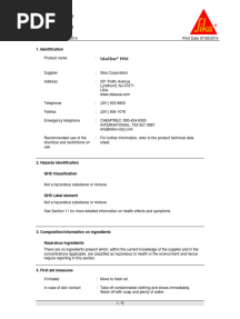 Sika Fiber PPM SDS 1213650 PDF