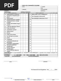 11 - Check List Caminhão Caçamba
