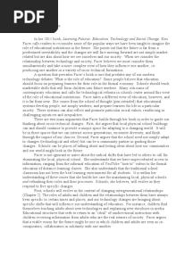 Book Report - Learning Futures