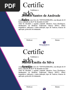 MODELO CERTIFICADO FISIOTERAPIA Ventosaterapia Agosto