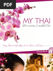 My Thai Speisekarte