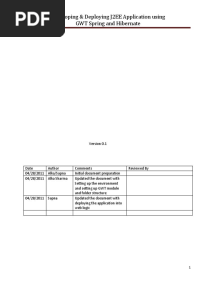 J2EE Application Using GWT Spring and Hibernate