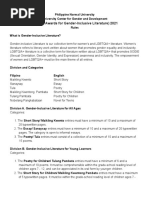 Rules (Now Extended to July 30) - Normal Awards