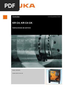 KRC4 - Instrucciones de Servicio