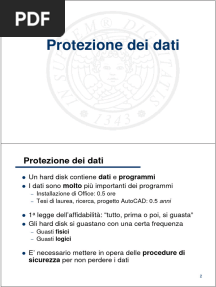 Protezione Dei Dati
