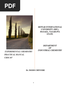 Practical Chem (CHM 107)