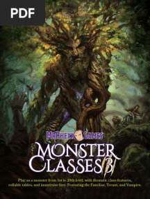 Monster Classes III