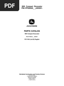 Manual Jhon Deere 60G