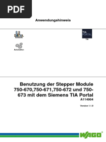 A114904 - de - Benutzen Der Stepper Module 750-67x Im TIA Portal