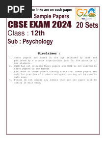 Psychology