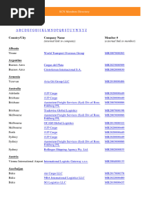 SCN Member Directory