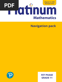 Grade 11 Mathematics Platinum Navigation Pack