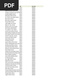 Schools Secondary 1624