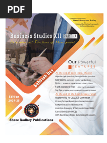 Subhash Dey's B.ST XII Textbook Part A