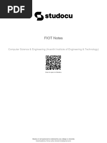 Fiot Notes