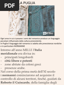 Seconde 10 Romanico - La Puglia