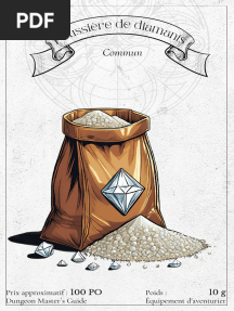 Composante - Poudre de Diamants (100 Po)